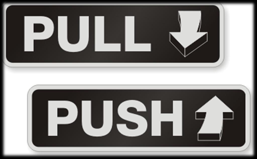 Pull not Push