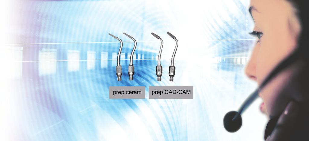 Οδηγίες χρήσης For SONICflex tips prep ceram - REF 0.571.0331, prep ceram A - REF 1.006.