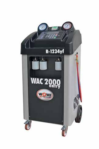 WAC 2000 entry R 1234 yf Η συσκευή WAC 2000 entry αποτελεί τη βασική επιλογή για την είσοδο στη συντήρηση κλιματιστικών!