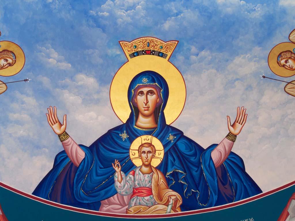 344 THE PANAYIA Assumption Of the Blessed Virgin Mary Greek Orthodox Church Long Beach, CA Worship Services