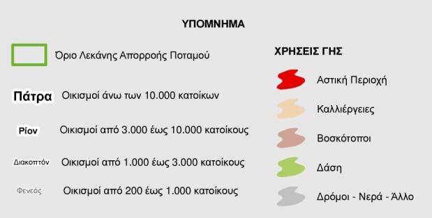 Πελοποννήσου, υπάρχουν σημαντικές δασικές και ημιδασικές εκτάσεις, που κατανέμονται με βάση την επιφάνειά τους επί της