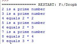 Break, Continue και η εντολή else Η εντολή break στη python λειτουργεί όπως και στη C, διακόπτοντας ένα loop for ή ένα loop while πριν ολοκληρωθεί ο αριθμός των επαναλήψεων ή πάψει να ισχύει η