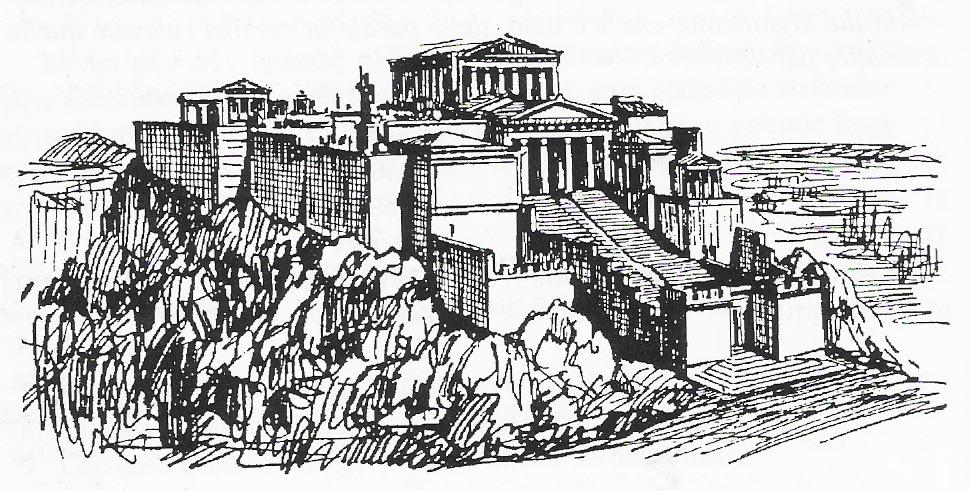 Capítulo VIII Civilización La historia de Atenas: líneas generales Reconstrucción de la Acrópolis de Atenas 1.