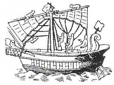 Coleo traspasó el estrecho de Gibraltar y arribó a Tartesos, en la bahía de Cádiz, éste no es más que un ejemplo de las empresas aventureras de los mercaderes griegos.