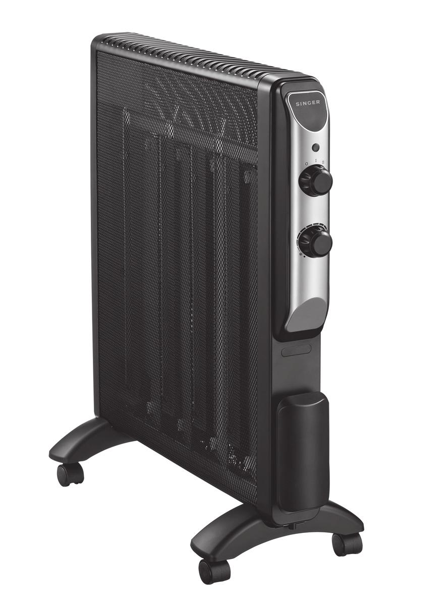 SRMH-15 / SRMH-20 / SRMH-25 Compact Mica Radiator Heater For Room & Bathroom Compact Καλοριφέρ Mica Δωματίου &