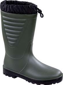 ΜΠΟΤΕΣ Winter Boot MORNAS Πράσινο Μπότα PVC Διπλής-έγχυσης. Γιακάς : PU. Φόδρα : Γούνα πολυεστέρα. Σόλα : PVC με άγκιστρα. 39 47 EN ISO 20347 OB E CI 884 g x 6 ECRINS S5 Μπότα ασφαλείας.