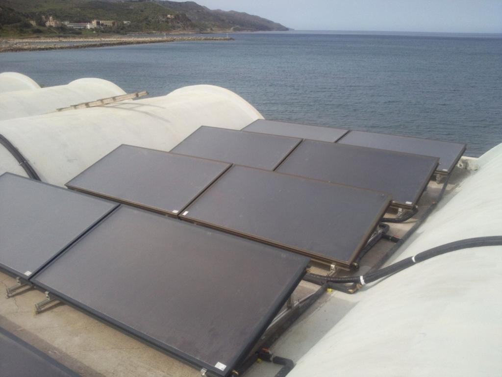 Έργα Ηλιοθερμίας case studies. (Hotel Grand Bay, Υανιά) 76,5 m 2 ζσλλεκηών Απόζβεζη: τρόνια: 3,84 Αξ.
