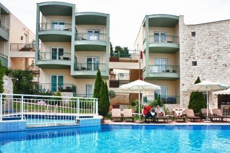 Έργα Ηλιοθερμίας case studies. (Hotel Aegean, Κρσποπηγή Υαλκιδικής ) 30 m 2 ζσλλεκηών Απόζβεζη: τρόνια: 4,8 Αξ.