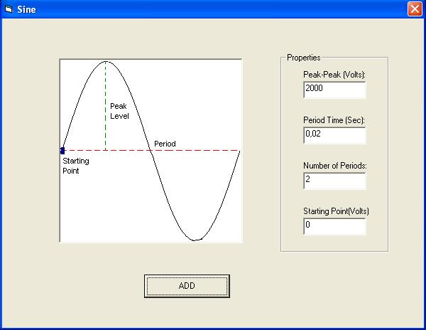 Private Sub Command8_Click() wave.show Private Sub Command9_Click() wave.show Η φόρµα Sine.