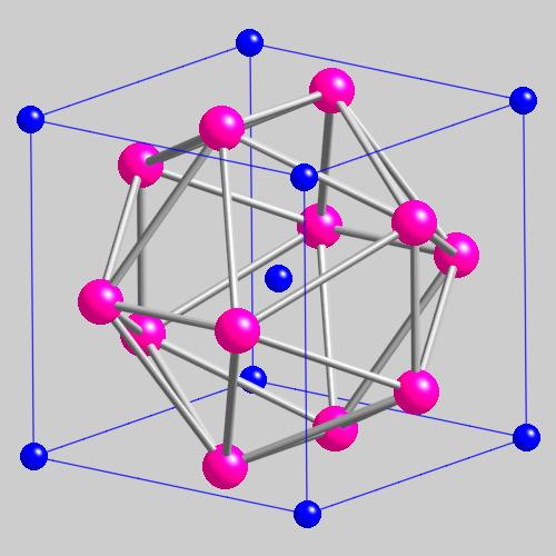 31 Structure 29 Prototype: Cr 3 Si SBS/PS: A15/cP8 SG # 223: Pm 3n (O 3 h ) Lattice complex: Si @ 2a(0,0,0); Cr @ 6c( 4 1,0, 1 2 ) Compound a Compound a Cr 3 Si 0.4555 AuZr 3 0.5486 GeMo 3 0.