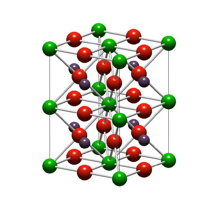 57 Structure 55 Prototype: BaPb 1 x Bi x O 3 (0.05 < x < 0.