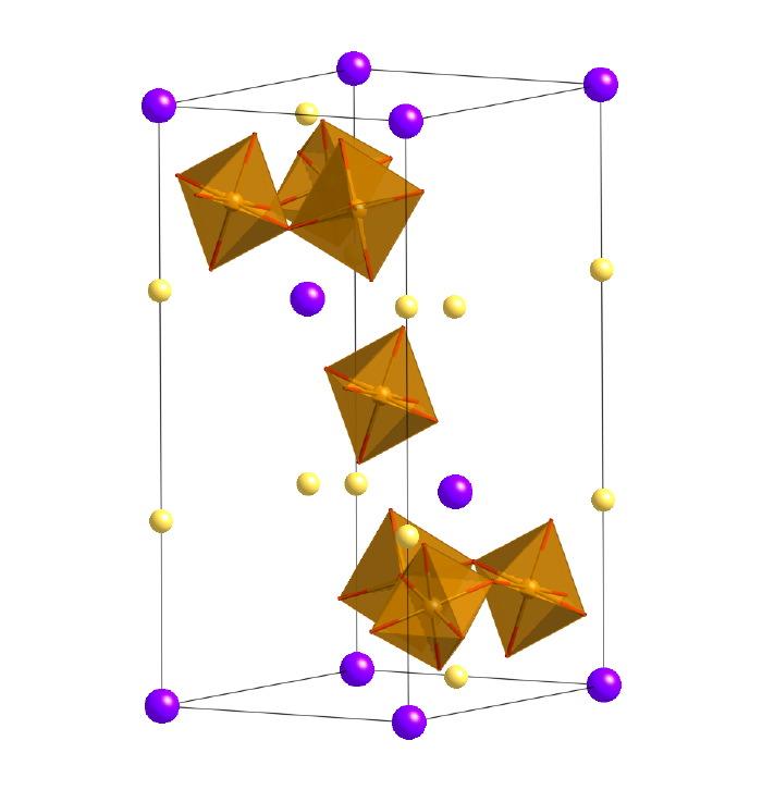 96 Structure 94 Prototype: Jarosite KFe 3 (SO 4 ) 2 (OH) 6 SBS/PS: /R60 SG # 166: R 3m (D 3d 5 ) Lattice parameters: a = 0.7304, c = 1.