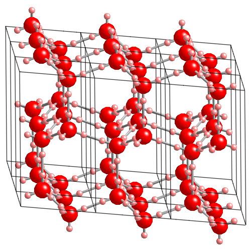 97 Structure 95 Prototype: Ice- I h H 2 O SBS/PS: /hp12 SG # 194: P6 3 /mmc (D 4 6h ) Lattice parameters: a = 0.45227, c = 0.