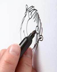ΕΙΚΟΝΟΓΡΑΦΟΣ-ΣΚΙΤΣΟΓΡΑΦΟΣ Είναι το πρόσωπο που σχηματίζει με απλές γραμμές πάνω στο χαρτί με το χέρι ή με την βοήθεια του