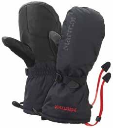 ΜΕΓΕΘΗ: UNI XS-XL TIMH: 120,00 ΜΑRMOT Exum Guide Glove Ανθεκτικό, ζεστό και στεγανό γάντι σκι και ορειβασίας σχεδιασμένο να σας προστατεύει από ακραίες συνθήκες στο βουνό διατηρώντας ταυτόχρονα την