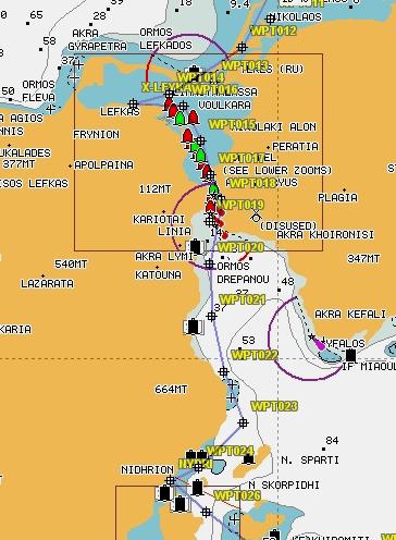 4.0 3 ο Μπράτσο Όρμος Λευκάδας - Νυδρί Εικόνα 4.1: 3 ο Μπράτσο Όρμος Λευκάδας - Νυδρί X-LEYKAD 90 m N38 50.176' E20 42.053' WPT016 154 m N38 50.129' E20 43.075' WPT015 164 m N38 49.427' E20 43.