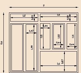 ΑΝΟΙΓΜΑΤΑ ΟΙΚΙΑΣ Τα κουφώματα του κτιρίου δίνονται στο παρακάτω πίνακα. Όλα τα κουφώματα είναι ανοιγόμενα με μεταλλικό πλαίσιο χωρίς θερμοδιακοπή με συντελεστή θερμοπερατότητας Uf=7,0 W/(m2.