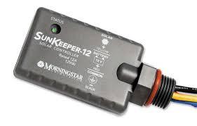 MorningStar Sunkeeper 2/2 (USA) MSTE MPT 300-2 + Αποµακρυσµένη Οθόνη SAC50 + Shunt Ρυθµιστές Φόρτισης Στεγανός Ρυθµιστής Φόρτισης PWM 2V / 2A, ιδανικός για