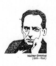 1923 θαη κεηά, θαηάιεμε ησλ αξρώλ ηνπ Bauhaus θαη πιήξεο ζπκπόξεπζε κε ηηο επηηαγέο ηεο καδηθήο βηνκεραληθήο παξαγσγήο, θπξίσο κέζα από ην έξγν ηνπ Gropius: 1.