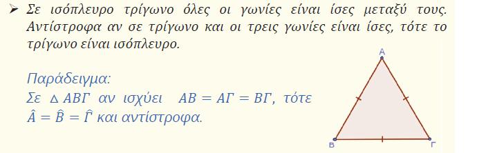 Σε κάθε ορθογώνιο τρίγωνο οι