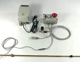 ZAŠTITA SPREMNIKA 208 L OD POTPUNOG ISPRAŽNJENJA Komplet se sastoji se od: sonda za spremnik napajanje alarmnog uređaja svjetlosno i