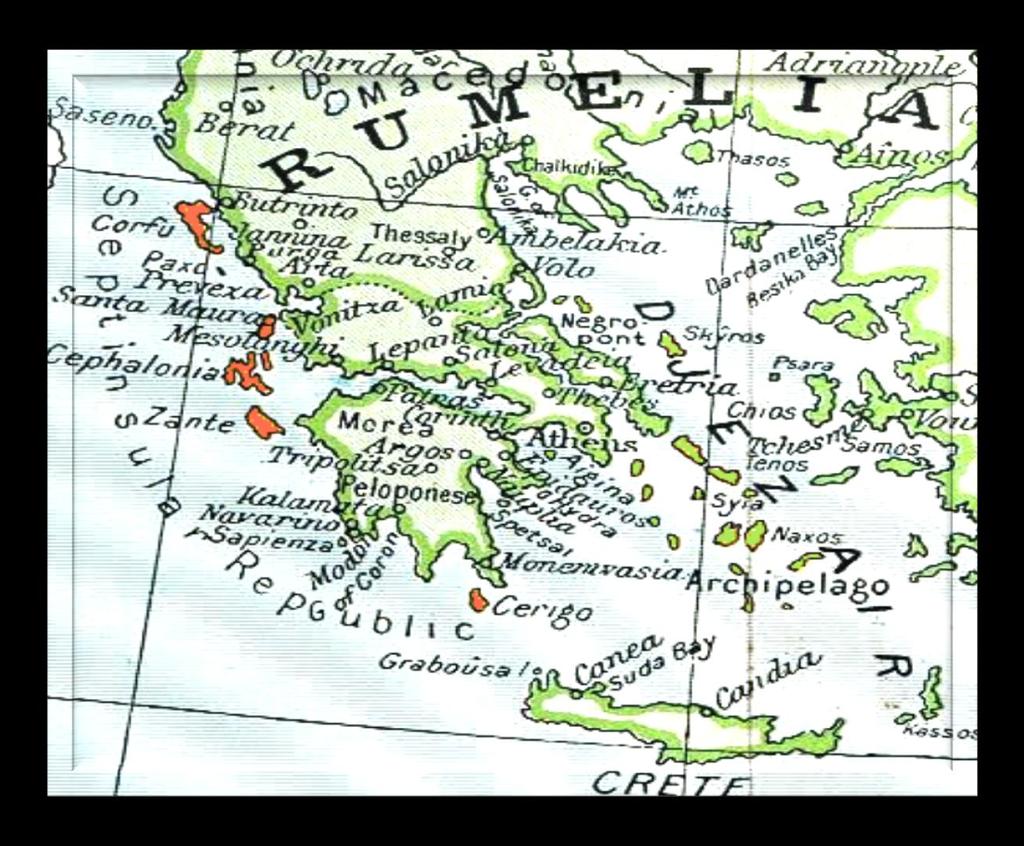 Le département français de Grèce 1799-1802, 1807-1814