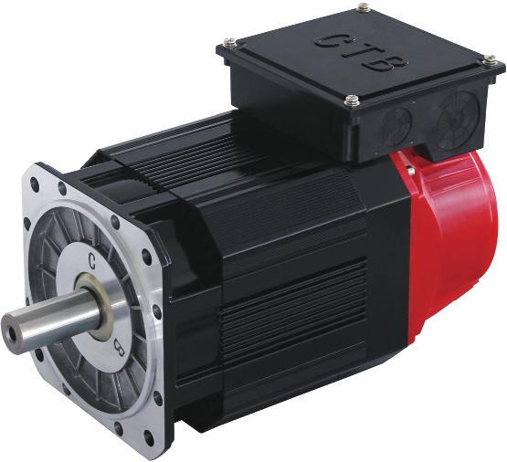 T series Permanent magnet synchronous servo motor shape size:165 165mm Frame size code:pa Electricity parameter class:400v connecting method:y Fan :25W Fan voltage:380v Motor model Pole frequeny