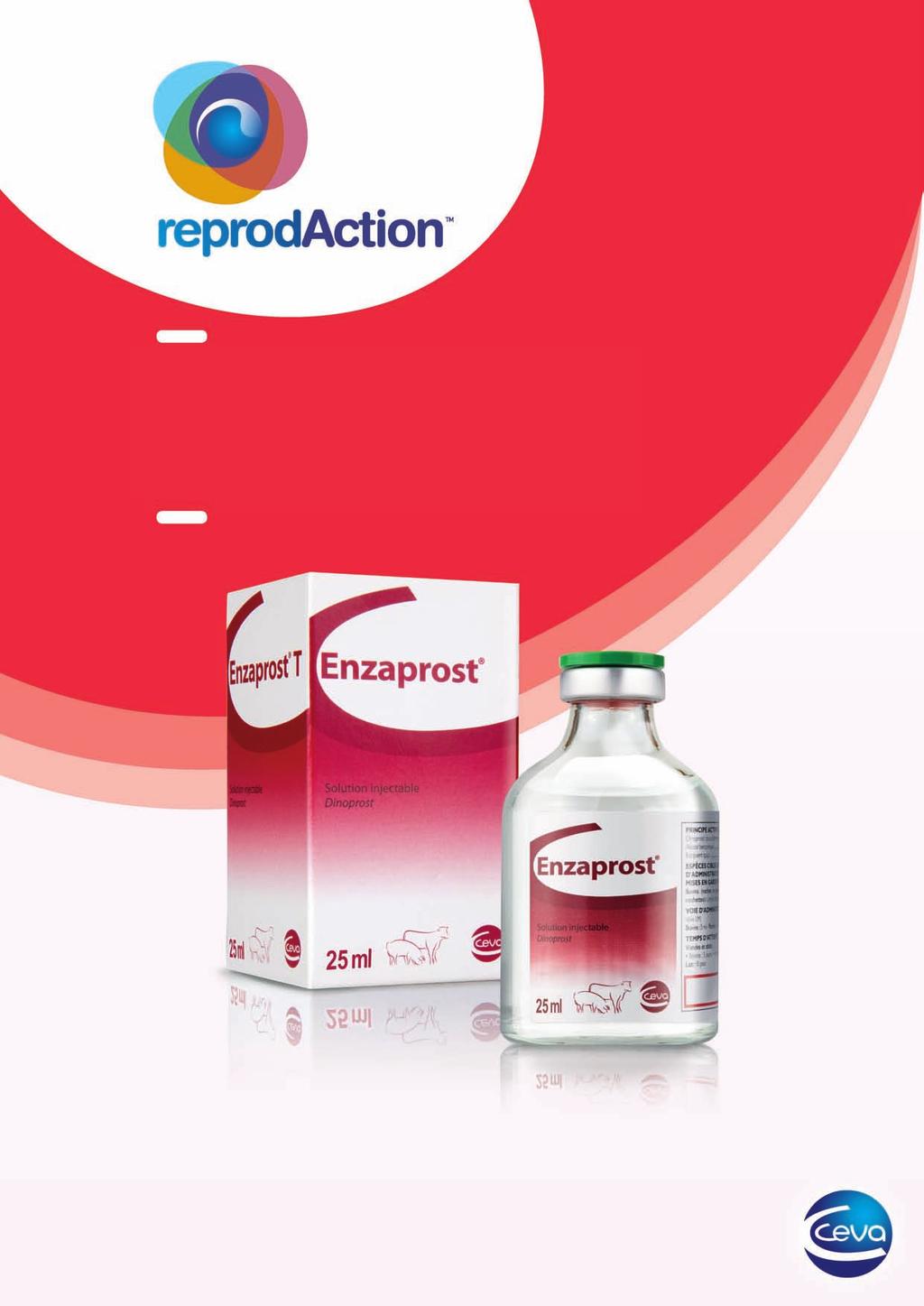 انزاپروست محلول 5 mg/ml جهت تزریق در گاو. ترکیبات: هر سی سی شامل: ماده مؤثر: دینوپروست )به شکل ترومتامول( mg 5. اکسیپیانت: بنزیل الکل 16/5. mg موارد استفاده: جهت اثرات لوتئولیتیک در گاو.