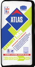 ATLAS CERMIT MN tenkovrstvová, nástreková minerálna zmes NOVINKA aplikácia výlučne nástrekovou metódou omietanie hladkých a nerovných povrchov unikátna štruktúra barančeky v bielej farbe dvojnásobne