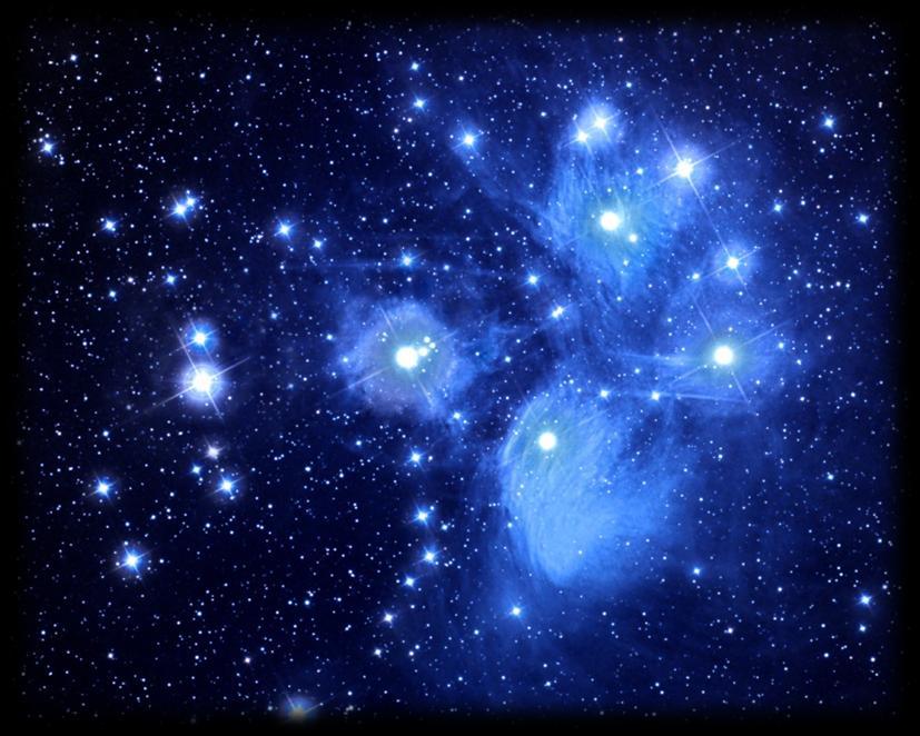 Όλοι οι αστέρες των Πλειάδων παρουσιάζουν την ιδία κίνηση και κατεύθυνση στο διάστημα, γεγονός που υποδηλώνει την κοινή
