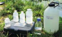 ANALIZA IN KONTROLE Pitna voda na voljo v Trstu je stalno izpostavljena dnevnim pregledom, ki jih izvaja kemijski laboratorij AcegasApsAmga s pomočjo različnih fizikalno-kemijskih in mikrobioloških