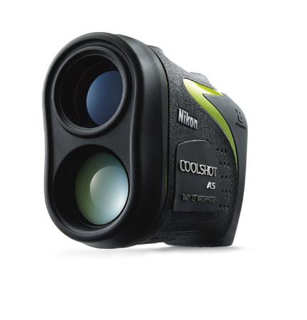 Laserski daljinomeri COOLSHOT AS Tehnologija ID za prikaz popravka razdalje zaradi naklona pripomore k boljšim rezultatom pri golfu Merilno območje: 4,5-550 m /5-600 yds.