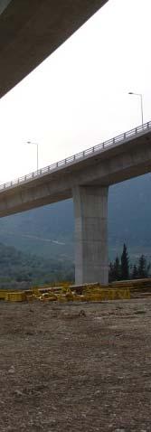 Για την κατασκευή της εφαρμόστηκε η μέθοδος του προωθούμενου ικριώματος (launched shoring). Η γέφυρα αποτελείται από δυο κλάδους από τους οποίους ο δεξιός έχει μήκος 850m και Εικόνα 2.