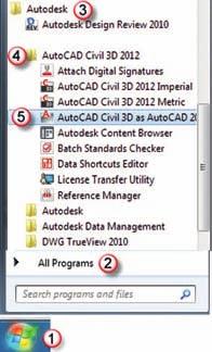 57 آشنايي با AutoCAD2012 و : AutoCAD Civil 3D 2012 بي ترديد AutoCAD يكي از معروفترين و قوي ترين نرم افزارهاي طراحي و نقشه كشي است زيرا داراي امكانات وسيع طراحي و ويرايشي مي باشد.