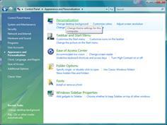 Windows Vista 1. Κάντε κλικ στο "Έναρξη" και "Πίνακας Ελέγχου".