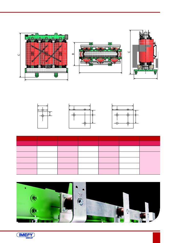Desene Generale 1U 1V 1W N 2U 2V 2W 1U 1V 1W A A B A se vedea dimensiunile in paginile 10 si 11.