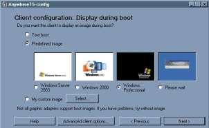 Display During boot: Windows