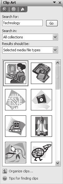 Aplikativni softver 13 Obrada teksta Word Slika 4: Izbor neke od slika koje nudi Windows 11.
