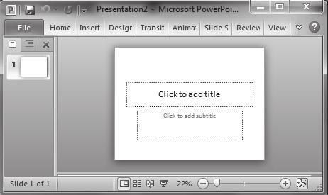 Aplikativni softver 190 Prezentacije PowerPoint P3 UGRADNJA OBJEKATA 1. Ugradnju objekata u dokumente razmotri emo na primeru izrade istoimene prezentacije.