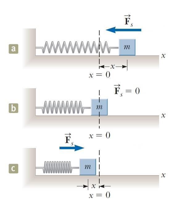 Απλή Αρμονική Ταλάντωση Σώμα σε κίνηση F x = ma x kx = ma x a x = k m x Η επιτάχυνση είναι ανάλογη