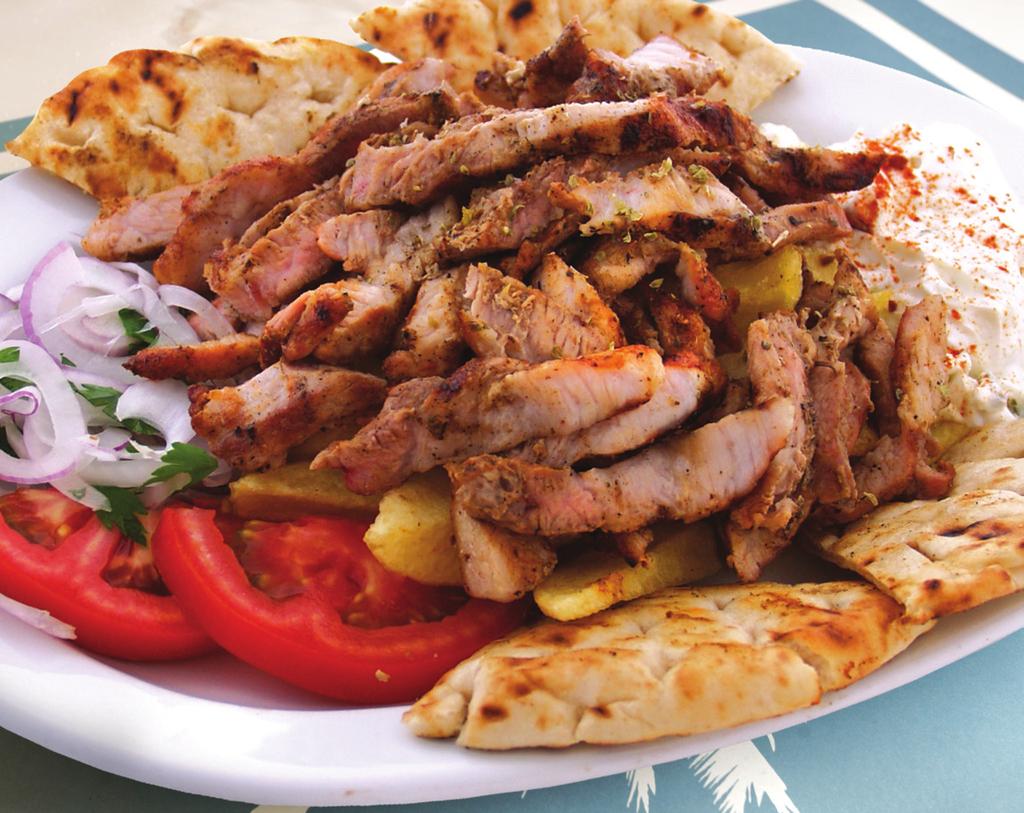 20 Ποικιλία ατομική / Mixed plate for 1 person 15.50 Ποικιλία μεσαία / Mixed plate for 2 persons 10.50 8.80 9.80 2.