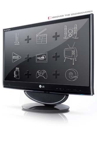 M2280DF 22" LED Monitor TV Νέα σειρά M80 LED Monitor TV από την LG: Συνδυασμός οθόνης Η/Υ και τηλεόρασης με τεχνολογία LED και ενσωματωμένο woofer.