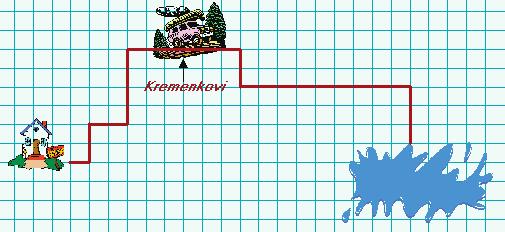 r a z l o m c i 43. Dopuni: 7 =1, 4 =1, 3 =1, =, 18 =1, 5 =1, 51. Obitelj Kremenko putuje na izlet. 9 =1, 100 =1, 7 7 =. 44. Napiši razlomak s nazivnikom 6 koji je jednak 1. 45.