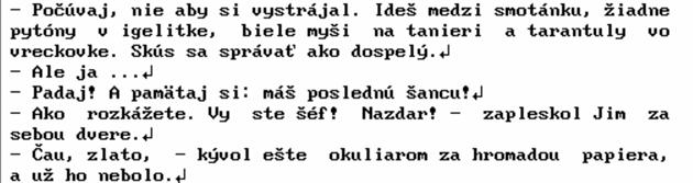 T602 skutočne formátuje odstavce, no každý riadok (vďaka ENTERu na konci) považuje za odstavec.