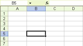 1 Γνωρίζω το Microsoft Excel 21 Ενεργό κελί Το κελί που έχει ένα παχύ περίγραµµα γύρω του ονοµάζεται ενεργό κελί (active cell). Το όνοµα του ενεργού κελιού εµφανίζεται στο πλαίσιο ονόµατος.