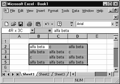 MS Excel 6.