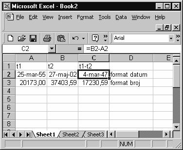 MS Excel Postoji više načina koji se koriste za prikazivanje datuma i vremena. Pokažimo to ma primerima.