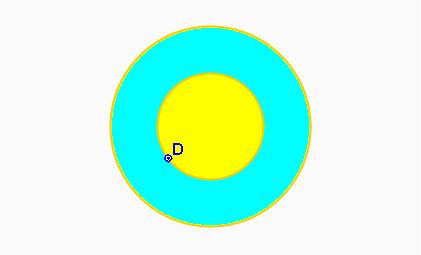 Segmento circular Figuras circulares. É posible determinar nun círculo varias figuras xeométricas de interese.