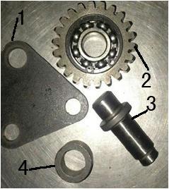 Fig 21 1 118001 PLATE,IDLER GEAR 1 2 118002 IDLER GEAR 1 3