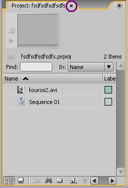 Γράψτε τα εργαλεία που είναι διαθέσιµα στο Adobe Premiere Pro CS3 και µια σύντοµη περιγραφή για το τι κάνει το καθένα: ραστηριότητα 6 Κλείστε όλα τα Πάνελ εκτός από το «Timeline» από το περιβάλλον